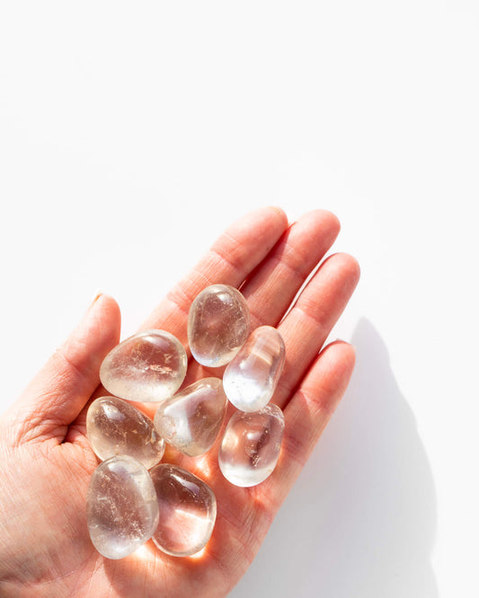 Clear Quartz Tumble Stone
